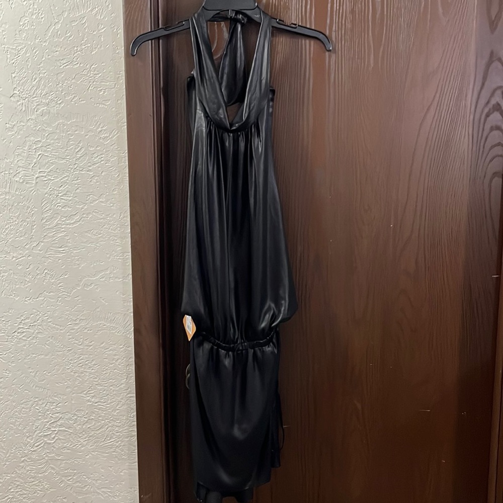 Replay halter mini dress